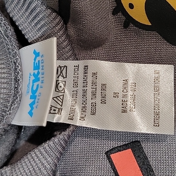 Boys Disney Mickey Mouse Sweatshirt Sizes 4, 5/6 & 7 NWOT - Picture 4 of 5